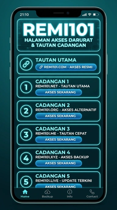 Tampilan link alternatif remi101